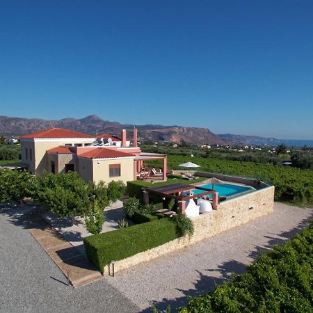 Cretan Vineyard Hill Villa Kato Kalesia Экстерьер фото