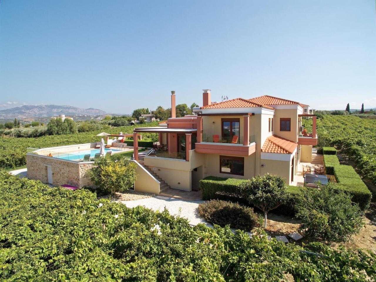 Cretan Vineyard Hill Villa Kato Kalesia Экстерьер фото