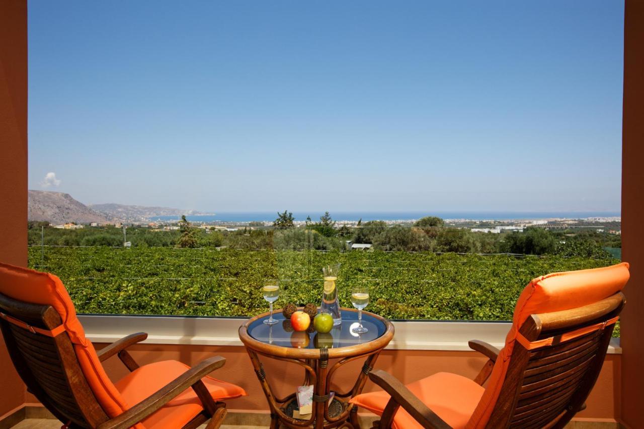 Cretan Vineyard Hill Villa Kato Kalesia Экстерьер фото