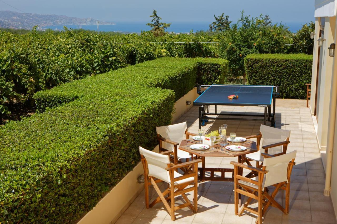 Cretan Vineyard Hill Villa Kato Kalesia Экстерьер фото