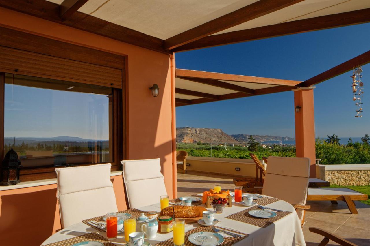 Cretan Vineyard Hill Villa Kato Kalesia Экстерьер фото