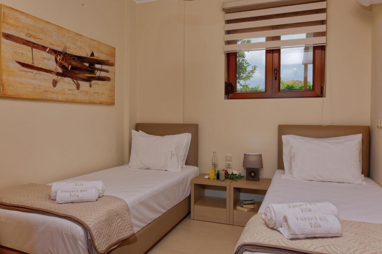 Cretan Vineyard Hill Villa Kato Kalesia Экстерьер фото