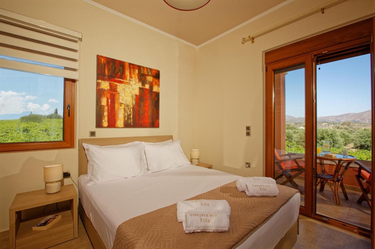 Cretan Vineyard Hill Villa Kato Kalesia Экстерьер фото