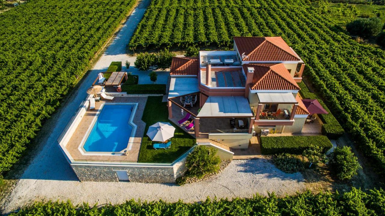 Cretan Vineyard Hill Villa Kato Kalesia Экстерьер фото