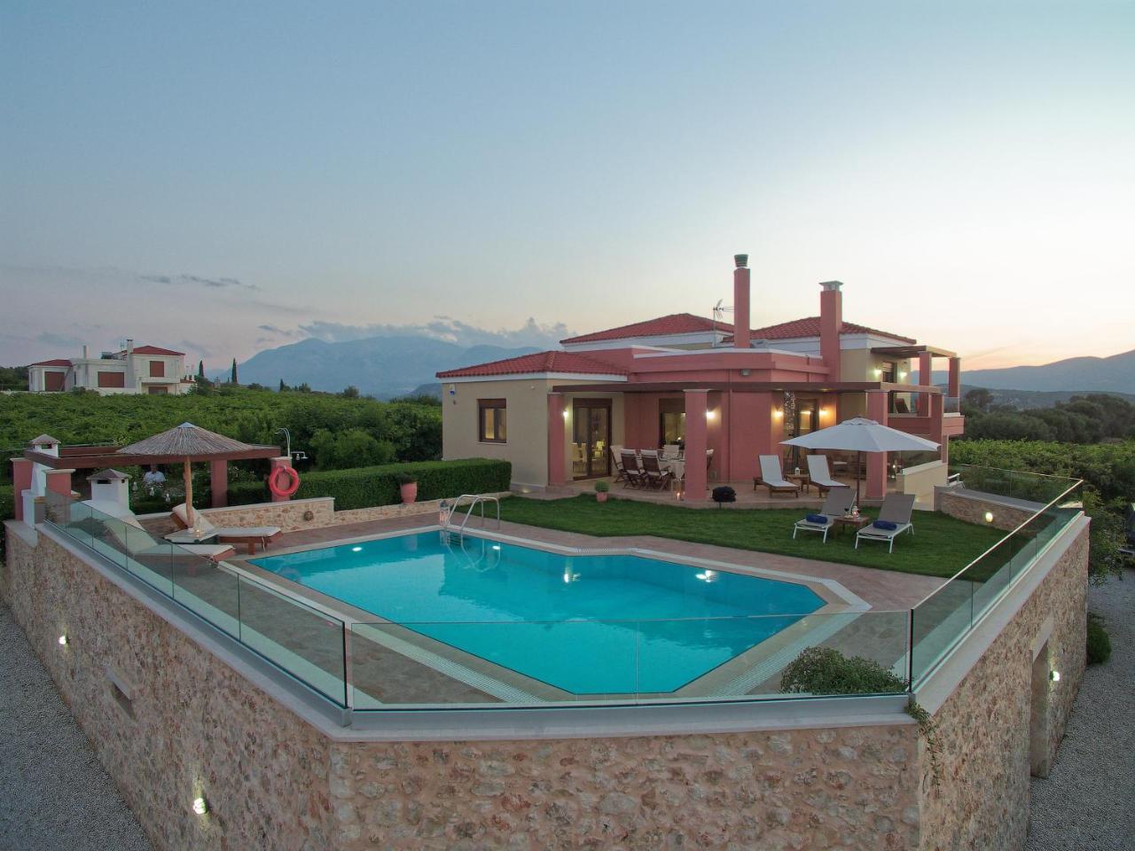 Cretan Vineyard Hill Villa Kato Kalesia Экстерьер фото